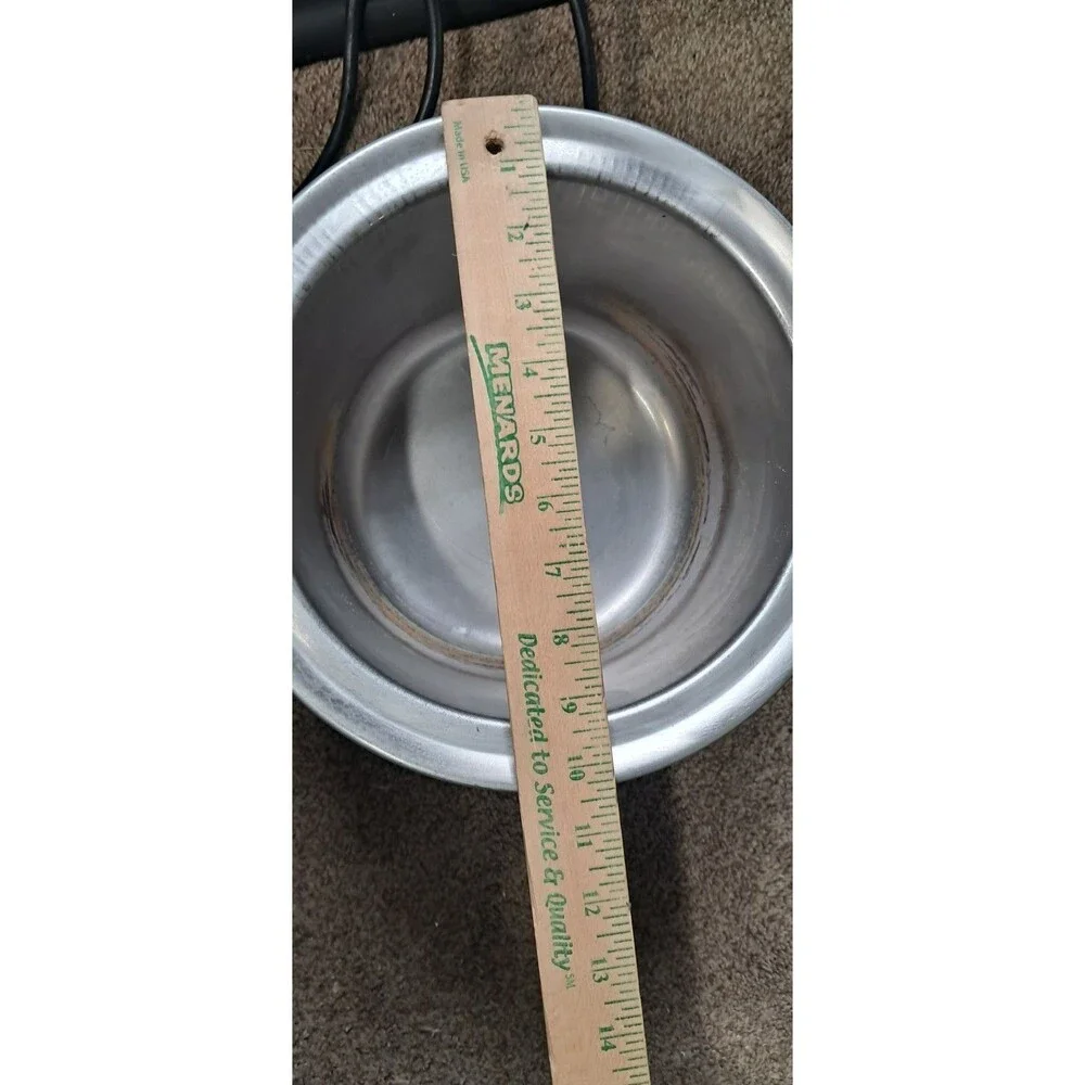 APW Wyott RCW-07 Commercial 7 Qt Round Countertop Warmer Soup Food Cooker 120V